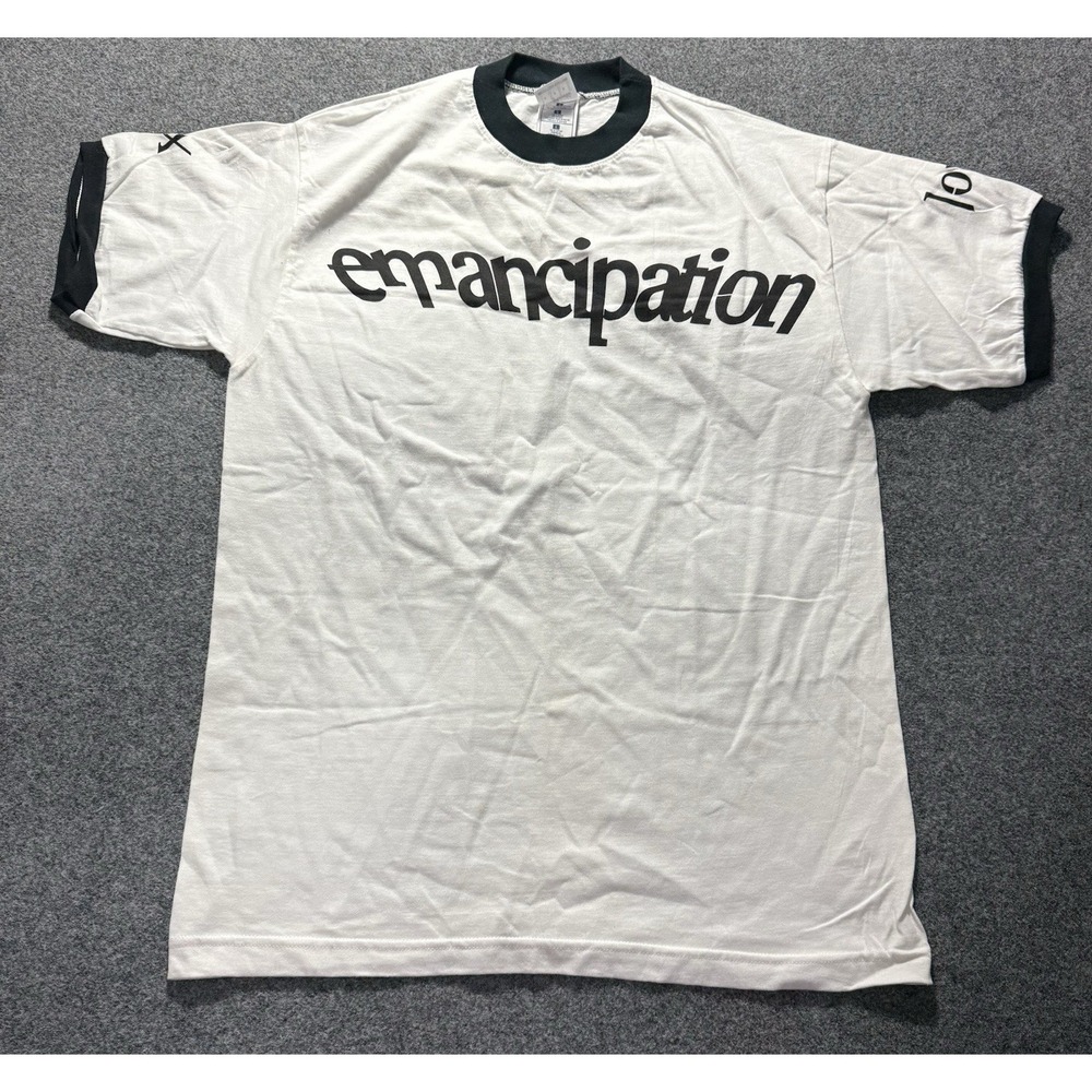 Vintage 1997 Prince Emancipation Tour Love Sex Liberty Ringer T‎ Shirt Large 90s